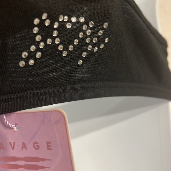 🆕Savage X Fenty Tie Front Halter Top, Size S - Picture 4 of 7